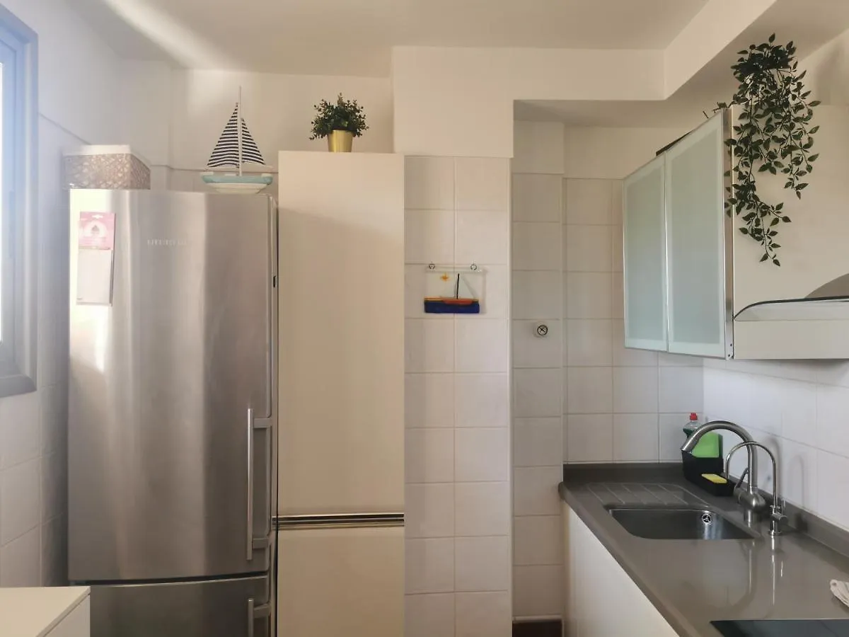 Апартаменты Seaview Cabezo Flat Fully Equipped With Parking Эль-Медано